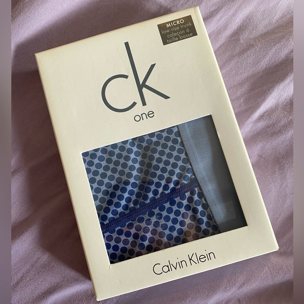 Calvin Klein Microfiber low rise trunk